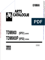 Yamaha Tdm900 Parts Catalogue