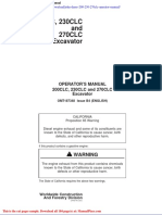 John Deere 200 230 270clc Operator Manual