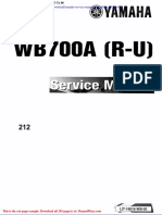 Yamaha Service Manual Waveblaster 93 To 96