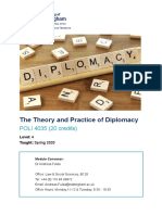 POLI 4035 Diplomacy Module Outline (240120)