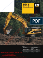 Cat 345cl Technical Specifications