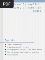 Download Sexually explicit imagery in Romanian media by Dr Steven McDermott SN6582589 doc pdf