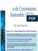 Tema II (D) Tasa de Crecimiento Sostenible 2010