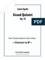 SPOHR GrandQuintetOp52-Clarinet