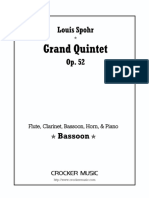 SPOHR GrandQuintetOp52-Bassoon