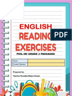 Phil-Iri Reading Booklet English G2