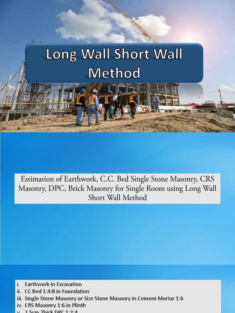 Long Wall Short Wall Method | PDF | Teaching Methods & Materials