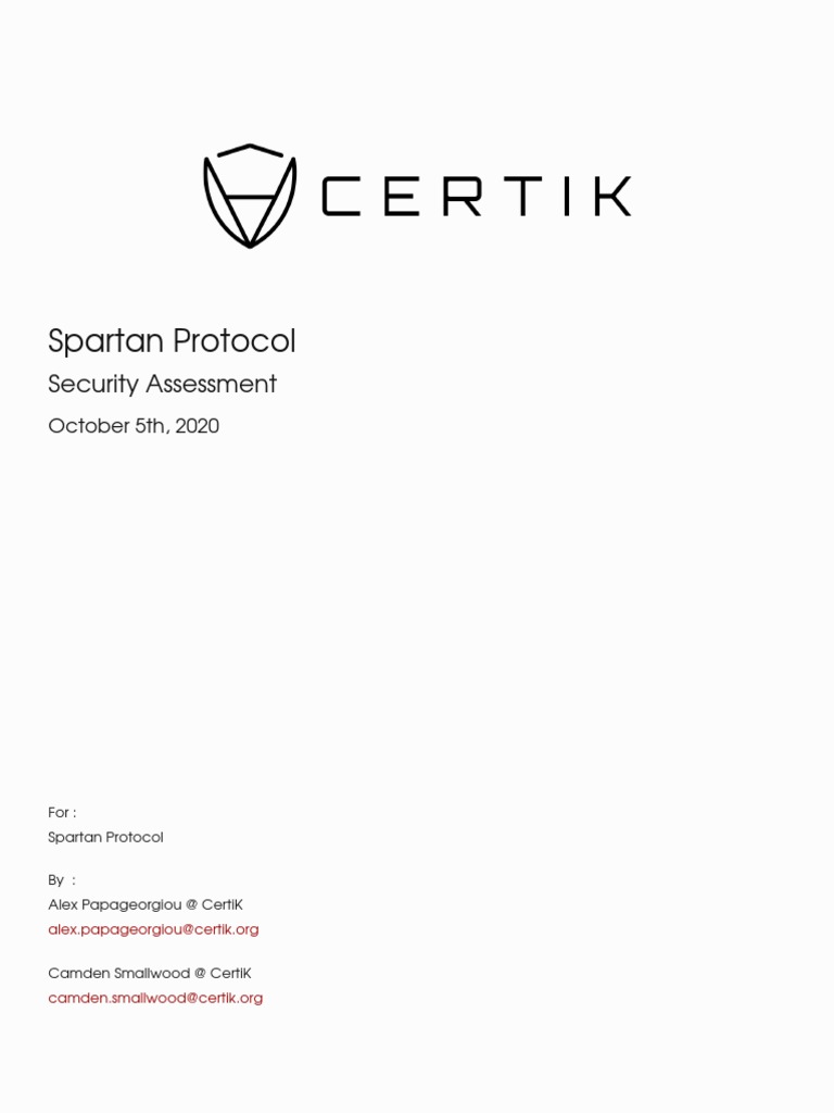 Certik Audit | PDF | Variable (Computer Science) | Parameter (Computer  Programming)