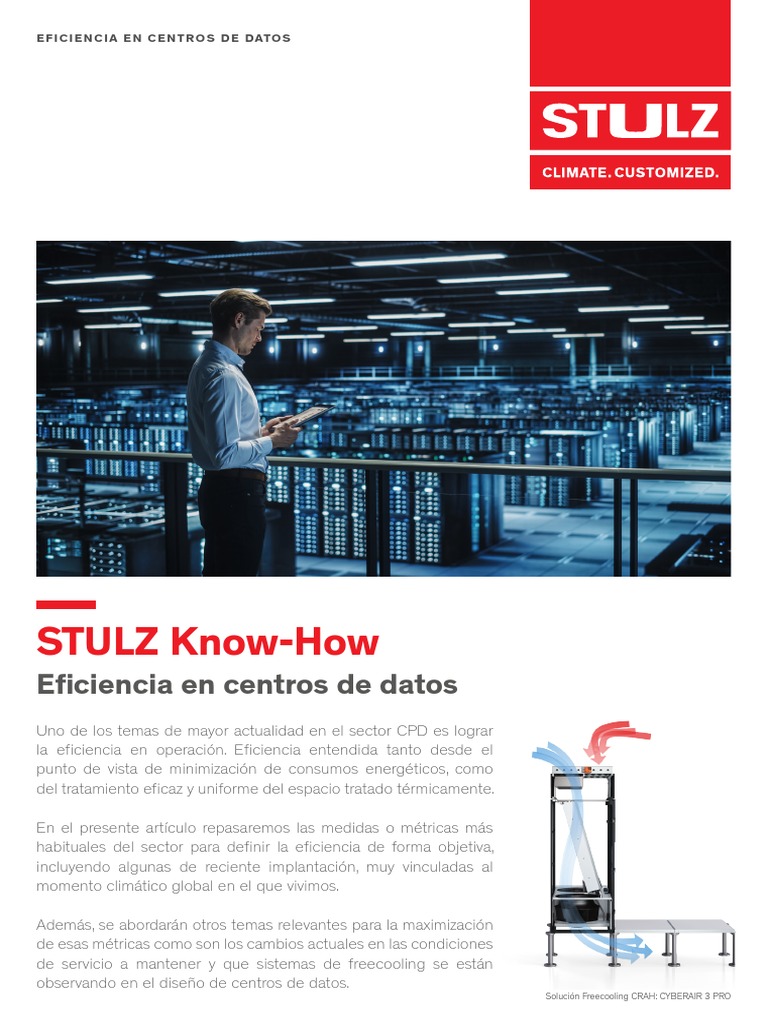 Eficiencia Energética en Centros de Datos | PDF | Gases de efecto ...