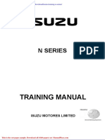 Isuzu Training N Series