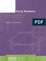 SCARROW, Susan. Beyond Party Members