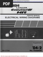 Service Manual Elecrical Wiring Diagrams | PDF | Headlamp