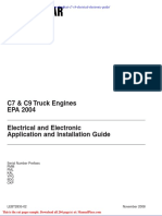 Cat c7 c9 Electrical Electronic Guide