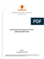 Sgpd-02aut-Esptc-0003 Especificación Instrumentación de Terreno