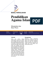 MODUL 14 - Munakahat Dan Ilmu Waris