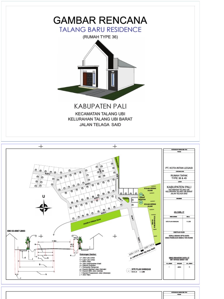 Gambar Kerja Type 36 TBR 2022 PRINT | PDF