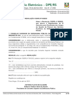 05-04-2023 Resolucao Csdpe 03 2023 Altera Res Csdpe 05 2022 Regulamento III Concurso Quadro de Pessoal