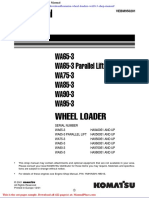 Komatsu Wheel Loaders Wa90 3 Shop Manual