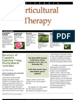 Spring 2011 Newsletter California Horticultural Therapy