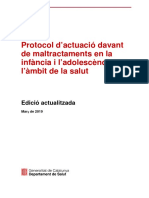 ( - .03.2019) Protocol en Àmbit Sanitari (Catalunya)