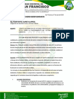 Carta #017 ACCIONES PREVENTIVO Y CORRECTIVOS