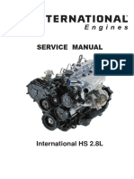 International Hs 28l Workshop Manual