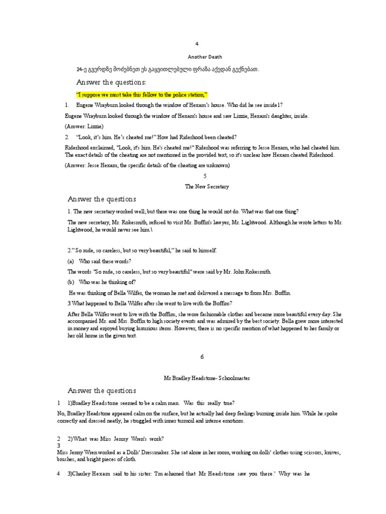 Assignment 4 5 6 | PDF | Religion & Spirituality | Mystery, Thriller ...