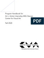 Denver Art Action Lab Internship Handbook Ver.21