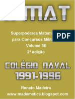 X-MAT Colégio Naval (1991-1996) Vol.2 - Renato Madeira
