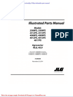 JLG 3508ps Telehandler Parts Manual