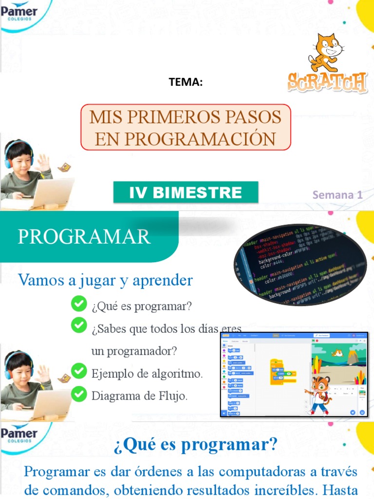 b4 Sem1 p5 Comp Mis Primeros Pasos en Programación | PDF
