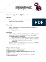 Asignación - Dispositivos de Flujo Estacionario