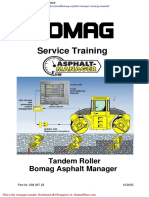 Bomag Asphalt Manager Training Manual