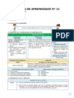 Sesiones de aprendizaje - EDA IV Semana 2