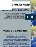 Absentismo Laboral