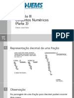 Conjuntos Numéricos - Parte 3