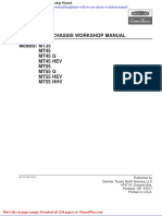 Freightliner Walk in Van Chassis Workshop Manual