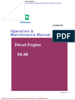Doosan Engine Dl08 Operation Maintenance Manual