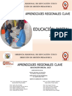 Aprendizajes Regionales Clave Educacion Inicial