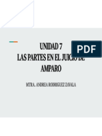  Las Partes en El Juicio de Amparo