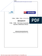 Yuchai Yc6j125z t20 Engine Service Manual