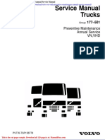 Volvo VN VHD Preventive Maintenance Annual Service Manual