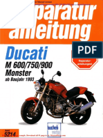Ducati Monster 600 750 900 1993 Service Manual German