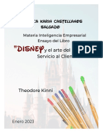 Ensayo - Disney y El Arte Del Servicio Al Cliente