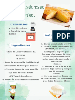 Receta de Pan de Elote