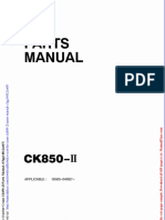 Kobelco Crawler Crane Ck850 2f Parts Manual S3gg14012zo05