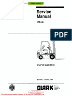 Clark SM 638 Service Manual