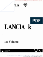Lancia Kappa Workshop Service Manual 1st Volumes