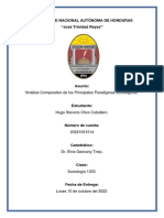 Analisis Comporativo de Los Paradigmas Sociologicos