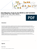 Data Migration Tools for the MOVE to SAP S_4HANA - Comparison_ MC _ RDM _ LSMW